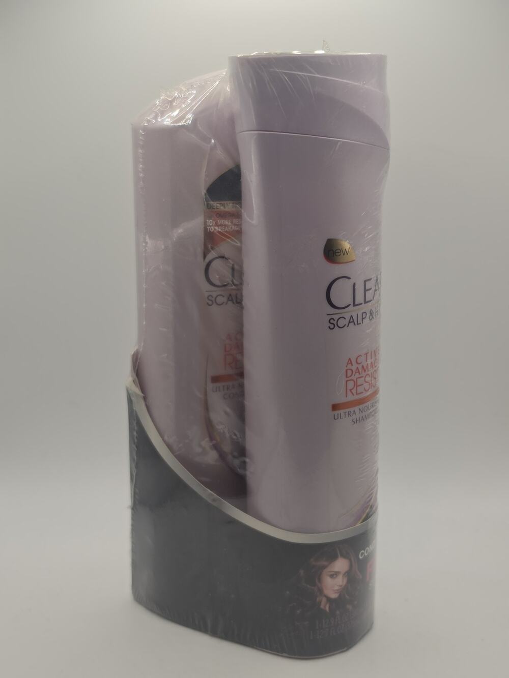 Clear Scalp & Hair Active Damage Resist Shampoo & Conditioner HTF Rare 15.9oz